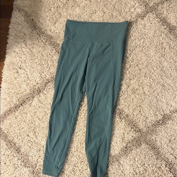 Athleta Teal High-Waisted Leggings NWOT Size S - Picture 1 of 4